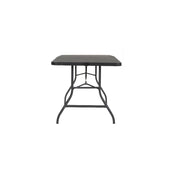 Cosco 14678BKH1 6 Foot Centerfold Folding Table, Black