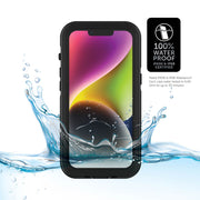 Body Glove 1078902 Tidal Waterproof Phone Case for iPhone 14 Plus, Black