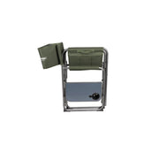 Ozark Trail FC850-95200C Oversized Director Chair with Side Table for Outdoor, Green Fabric