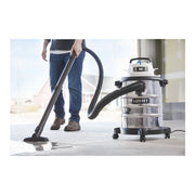 Hart VOC608S 3702 6-Gallon Stainless Steel Wet/Dry Vacuum