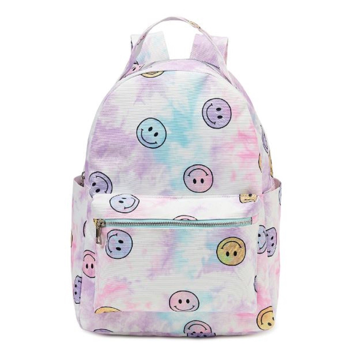 No Boundaries Women's Dome Backpack Tie Dye Smiley Print - Material: 1 ...