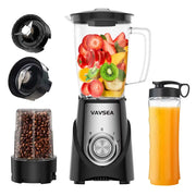 VAVSEA B09 Smoothie Bullet Blender, Black, 1000W