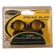 Weaver 49300 Grand Slam Solid Steel Matte Black 1