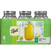 Ball 64 oz. Wide Mouth Half Gallon Jars (Pack of 6)-68100