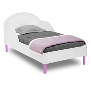 Delta Children BB81488GN-130 Reese Wood Toddler Bed, Bianca White