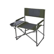 Ozark Trail FC850-95200C Oversized Director Chair with Side Table for Outdoor, Green Fabric