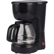 Mainstays 5-Cup Coffee Maker with Removable Filter Basket Black