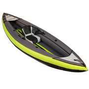 Itiwit by Decathlon Inflatable Recreational Sit on Kayak with Pump, 1-2 Person, Green - 11'2