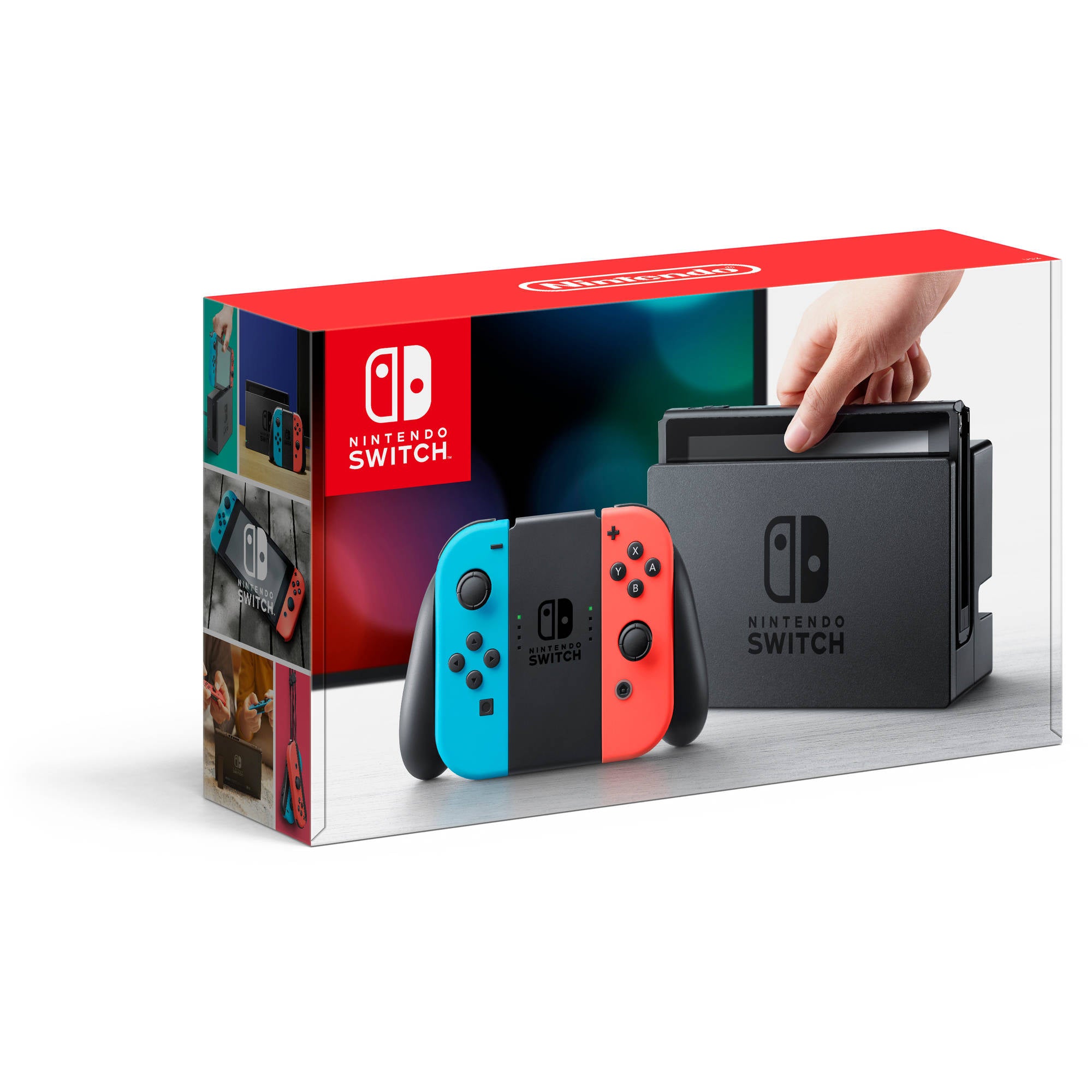 Nintendo HAC-001 Switch Gaming Console with Neon Blue and Neon Red Joy –  VIPOutlet