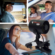 RoadPro RPSC-857 12V Tornado Truck Fan with Mounting Clip