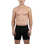 Athletic Works Men's Breathable Mesh Performance Boxer Briefs, 6 Pack