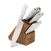 The Pioneer Woman 14-Piece Stainless Steel Knife Block Set, Gray