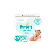 Pampers Sensitive Wipes, 672 Count