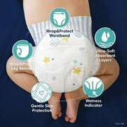Procter & Gamble Pampers Swaddlers Overnight Diapers, Size 5 84 Count