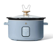 Drew Barrymore 19166 Beautiful 6QT Programmable Slow Cooker, Cornflower Blue