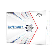 Callaway 641935812 Supersoft 2021 Golf Balls, White, 12 Pack