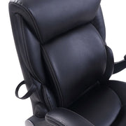 Serta 49987 Air Lumbar Bonded Leather Manager Office Chair, Black