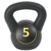 BalanceFrom ELG-KB5101520 Wide Grip Kettlebell Exercise Fitness Weight Set, 3-Pieces: 5lb, 10lb, and 15lb Kettlebells