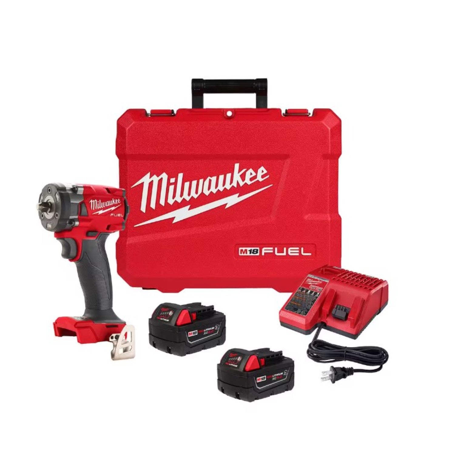 Milwaukee 2854-22R M18 FUEL 18V Lithium-Ion Brushless Cordless 3/8 in ...