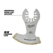 Milwaukee 49-25-2271 Milwaukee OPEN-LOK Diamond Grit Boot Blade 1 Pk