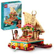 LEGO 43210 Disney Princess Moana's Wayfinding Boat Toy Building Kit, 321 Pieces