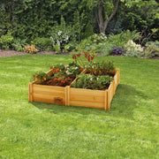 Expert Gardener 4408188 Wood Garden Bed, 7.4 ft L x 2 ft W x 10.6 in H